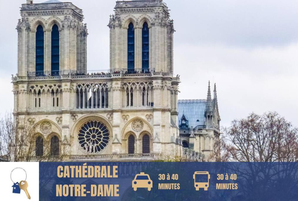 9 Min From Chateau De Vincennes - Paris & Disney Apartman Saint-Maurice  Kültér fotó
