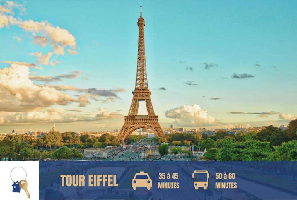 9 Min From Chateau De Vincennes - Paris & Disney Apartman Saint-Maurice  Kültér fotó